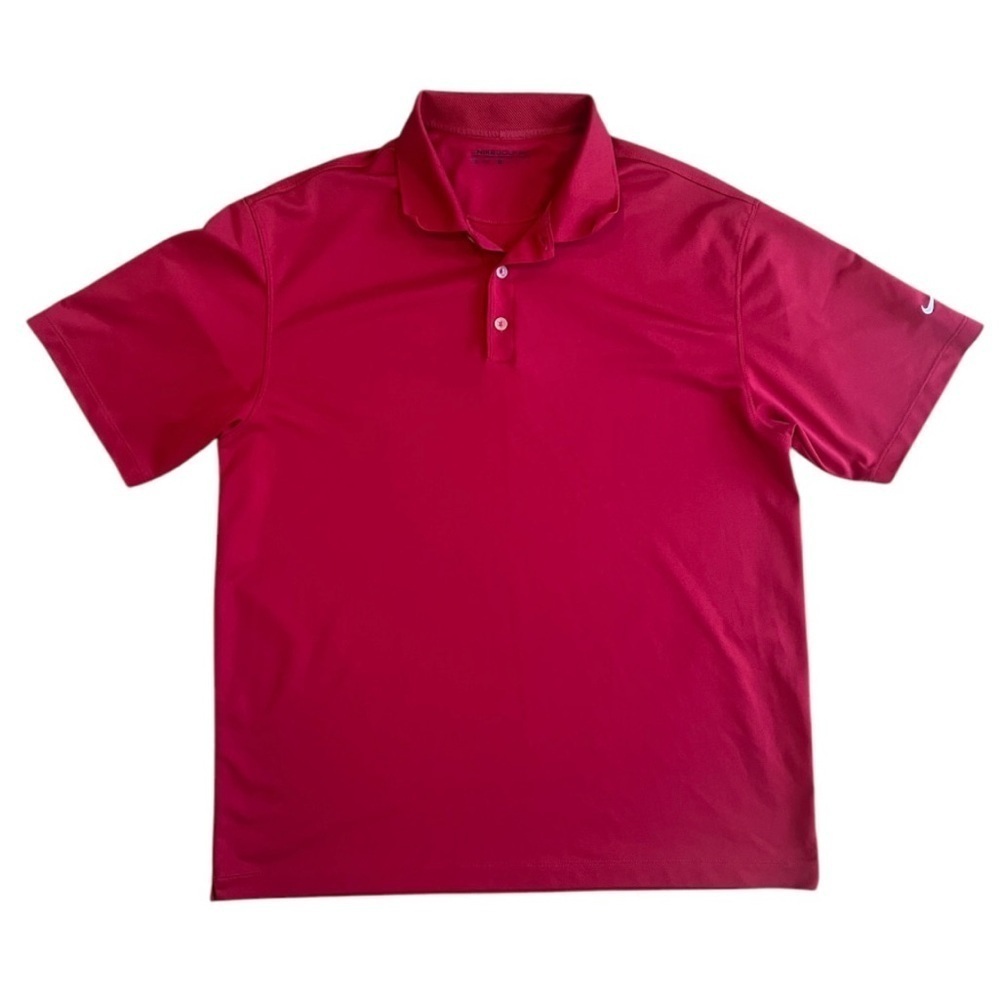 NIKE Golf Men’s Red Polo Shirt Size XL